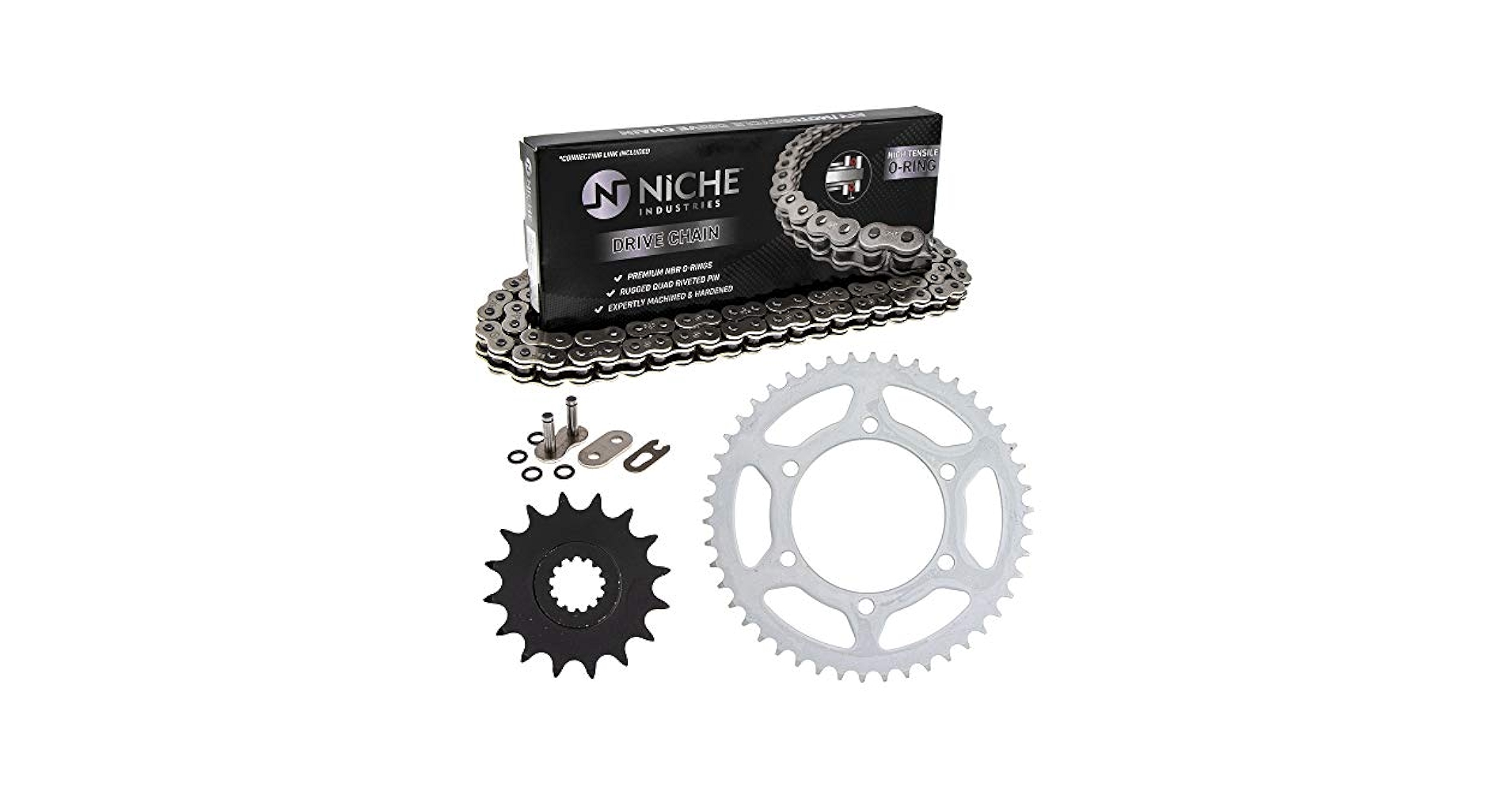 Amazon.com: NICHE Drive Sprocket Chain Combo for Yamaha FZ6