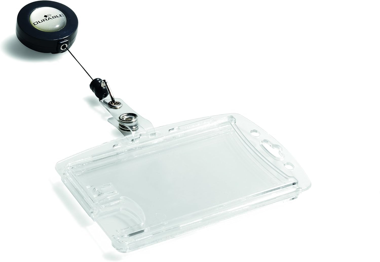 Durable Porta Identificador 8224-19, Transparente-image