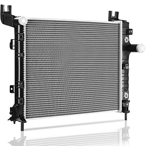 DWVO Complete Radiator Compatible with 2000-2004 Dodge Dakota, Compatible with 2000-2004 Durango...