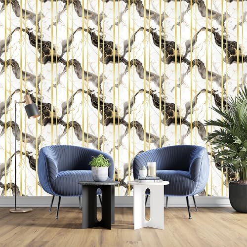 Image of VOLITO Wallpaper Luxury Shade Walls Sticker Waterproof,Oil Proof & Heat Resistant Kitchen Home,Living Room,Bedroom,Bathroom,Hotel,Pan&Shop Caounter,PVC self Adhesive(60x200) (V-113)