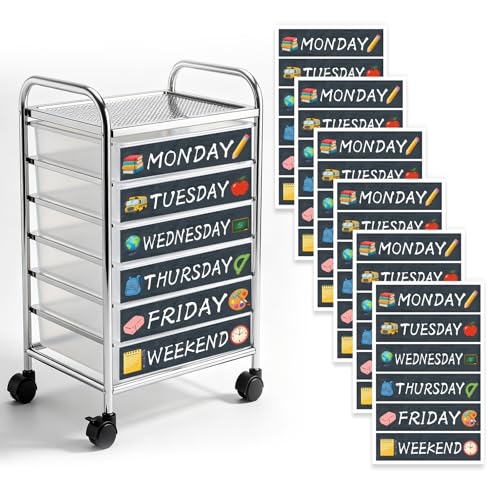 Chalkboard Day-of-Week Decals