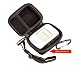 DSAll Hard Case Travel bag for Portable bp monitor Omron BP652N 7 Series Wrist Blood Pressure Monitor-belt hanging(for Medical Pros+Mesh pocket+Adjustable handle+2 side Zipper+Carabiner"TRAVEL N STYLE