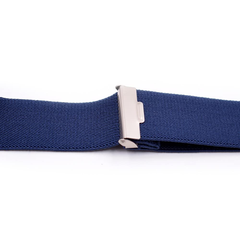 X Form Tirantes de Alta Resistencia, Tirantes Negros Resistentes for Hombre, Tirantes elásticos Ajustables con Espalda en X, Ropa de Moda for Hombre, Accesorios de Vestir