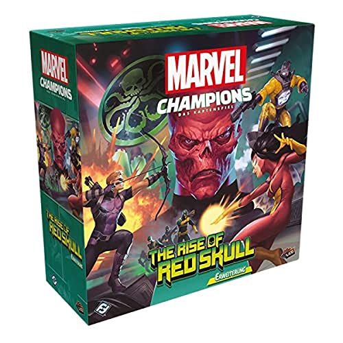 Asmodee | Fantasy Flight Games | Marvel Champions: LCG – The Rise of Red Skull | Szenario-Erweiterung | Expertenspiel | Kartenspiel | 1-4 Spieler | Ab 14+ Jahren | 60+ Minuten | Deutsch