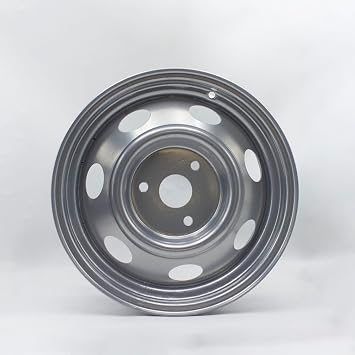 حافة عجلة خلفية مقاس 15 x 5.5 بوصة لـ SMART Fortwo 2008-2015 حافة فولاذية ثلاثية العروات
