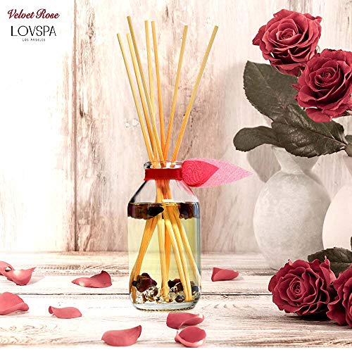 Velvet Rose Reed Diffuser Refill 4 oz Set miniatura 6