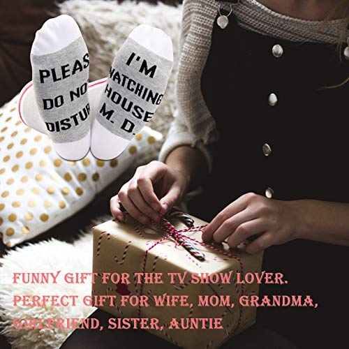 GJTIM 2 PAIRS Novelty TV Show Inspired Gift Funny Causal Cotton Crew Socks4