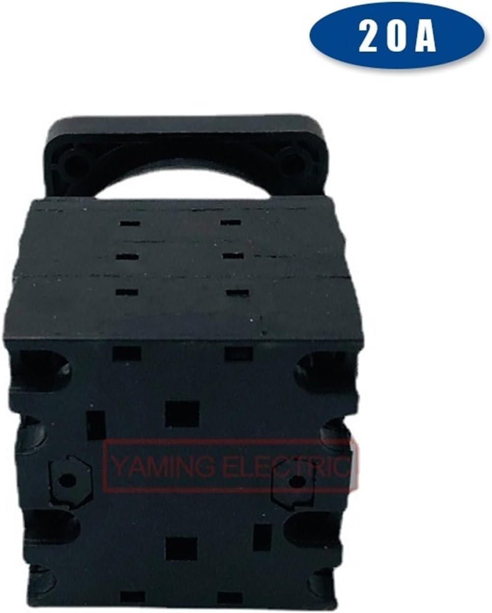 LW42-20A 3 Position Rotary Cam Switch 690V 12 Terminal 3 Pole Manual Transfer Industrial Selector YMW42