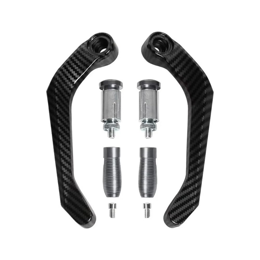WGRUKLBD 7/8" Motorcycle CNC Aluminum Handlebar Brake Clutch Lever Protection Handguard Shield and Protector Modification Accessories Handlebars Protector