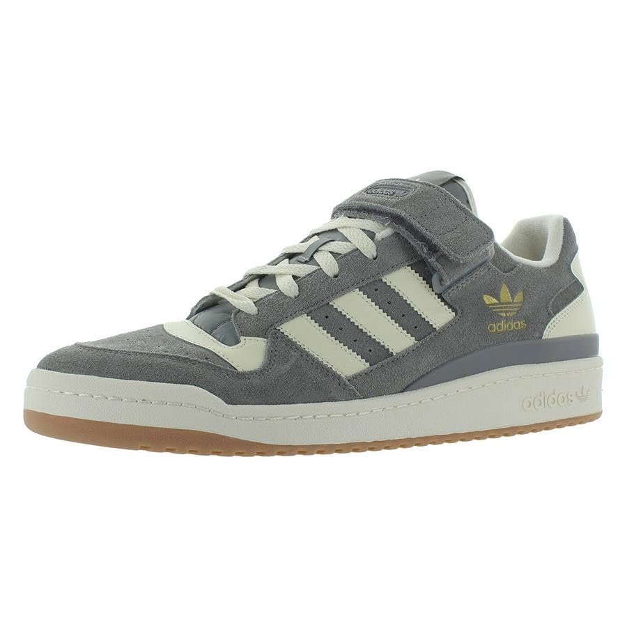 Image of adidas Originals Forum Low Solid Grey /Cream White /Gum 12.5 D (M)