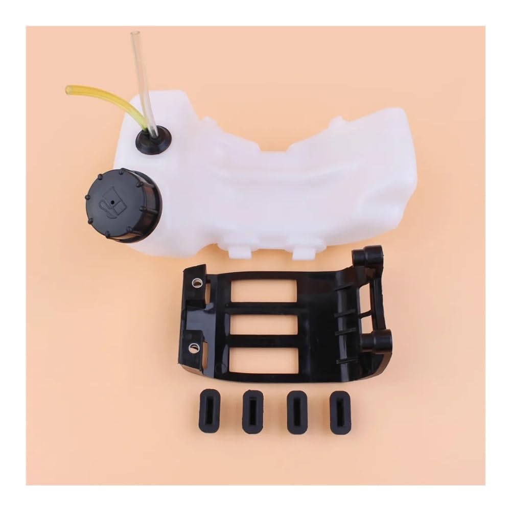 Kit de Goma amortiguadora de la Carcasa de la Base del Protector de Combustible de Gasolina, Compatible con desbrozadoras de Motor Mini GX35 GX 35 de 1,3 HP