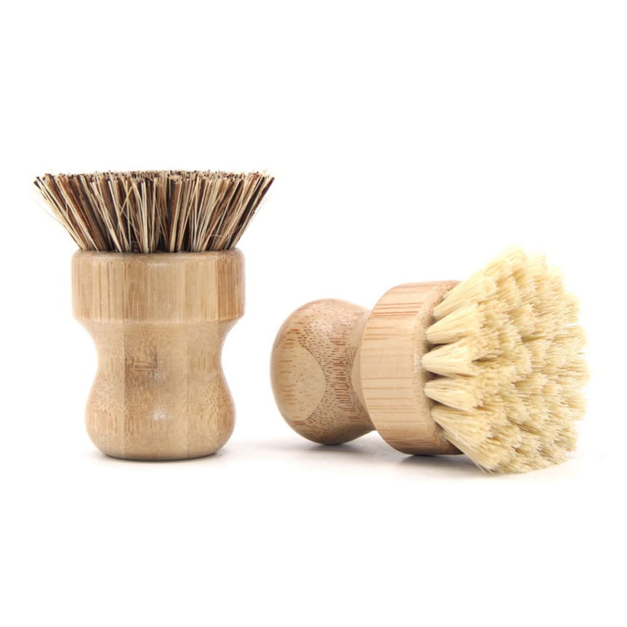 PRETYZOOM Short Handle Cleaning Brush for Kitchen Oilproof Wok Pot Scrubbing Tool Smooth Grip for Household Use and Tough Cleaning Tasks