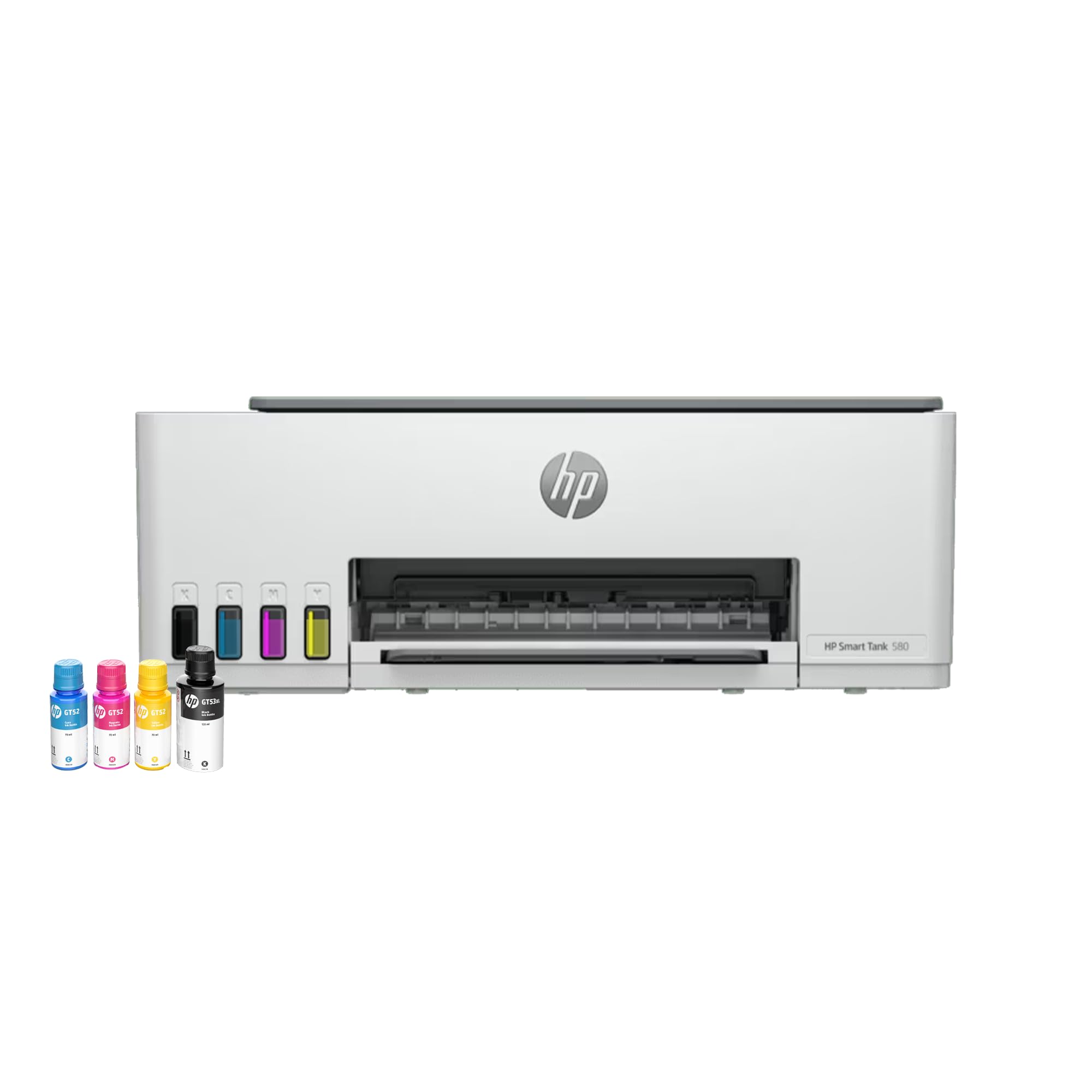 HP Smart Tank 580 All-in-One WiFi Colour Wireless Solid Ink Printer | 1 Extra Black Ink Bottle | 1+1 Year Extended Warranty with PHA Coverage | Up to 8000 Black & 6000 Colour Prints-image-34
