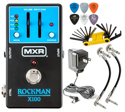MXR MX100 Rockman X100 Analog Tone Processor Effects Pedal