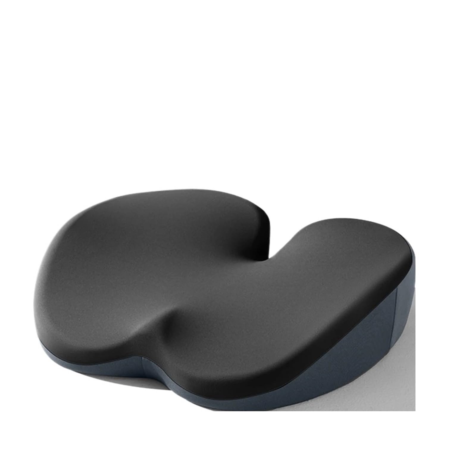 Sedile conducente principale for auto, cuscino di rialzo in memoria ortopedico antiscivolo, comodo for sedia da ufficio Cuscino per Sedile Auto(BLACK_FOAM_ONLY 1PC)
