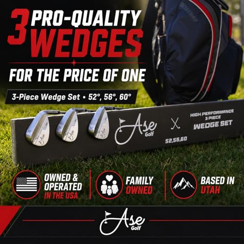 Ase Golf Premium Wedge Set