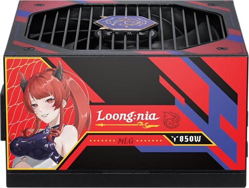 Image of MSI A850GLS MLG Edition, Fully Modular Compact Gaming 850W Power Supply, 80+ Gold, ATX 3.1 & PCIe 5.1 Ready, Native Dual-Color 12V-2x6 Embossed Jacket Cables, Low-Noise,10 Year Warranty
