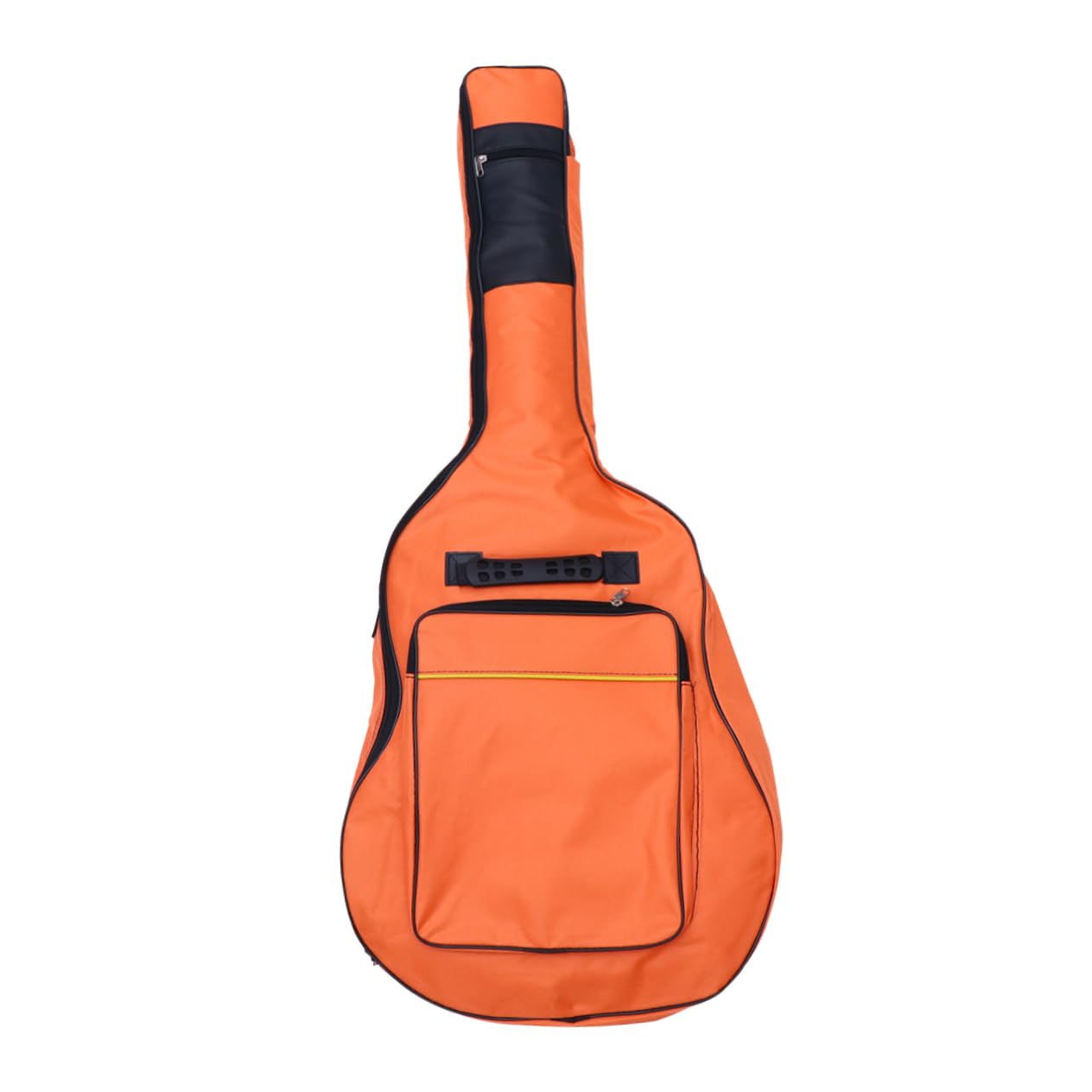 ULDIGI Folk Guitar Bag Oxford Cloth Backpack with Double Straps Comfortable Carry Design Pocket for Accessories Orange