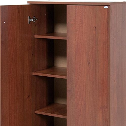 Armadio Scarpiera Multiuso Noce Antico h182x71x38