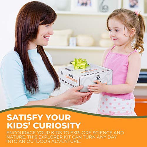 Image of Kids Explorer Kit with Safari Vest & Hat for 7-12 Year Old Boys & Girls