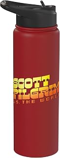 Scott Pilgrim Vs. The World Logo Stainless Steel Insulated Water Bottle