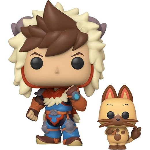 Sale Funko Pop &Amp; Buddy: Monster Hunter- Lute With Navirou, Multicolor
