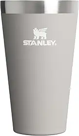 Stanley - Copo Térmico Texturizado para Cerveja, 473ml, para Bebidas Quentes ou Frias, Ash