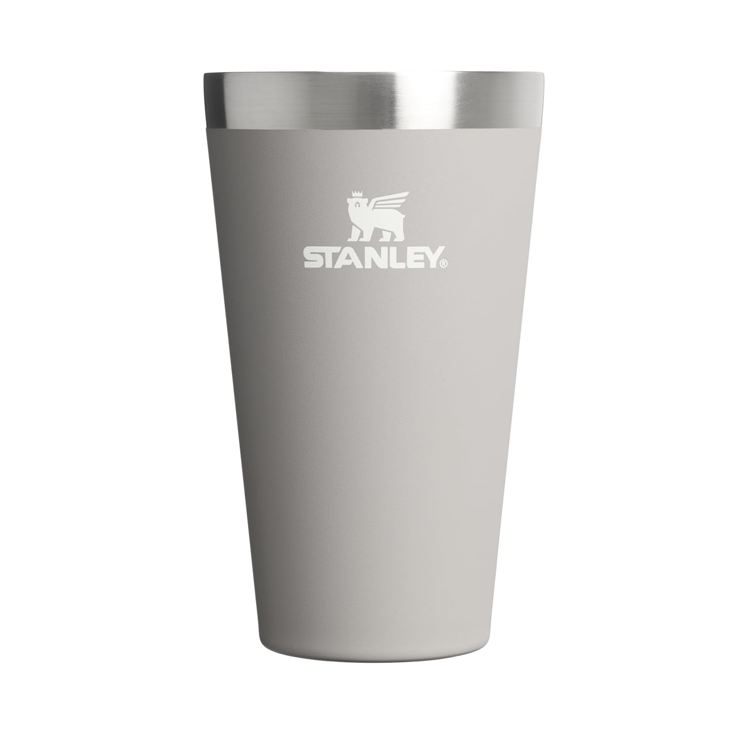 Stanley - Copo Térmico Texturizado para Cerveja, 473ml, para Bebidas Quentes ou Frias, Ash
