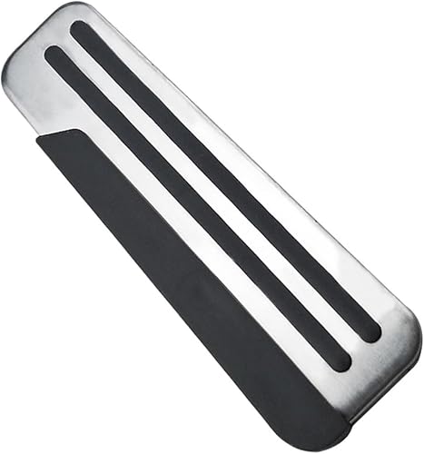 Miniatura 4 de CAR Pedal Stainless Steel Car Dead Pedal Rest Pedal Cover Fit for Nissan March Maxima Juke Pulsar X-Trail Qashqai Leaf Sunny Convenient