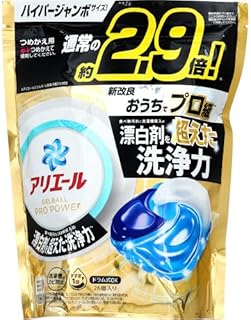 アリエール 洗濯洗剤 ジェルボール PRO POWER つめかえ ハイパージャンボサイズ 26個