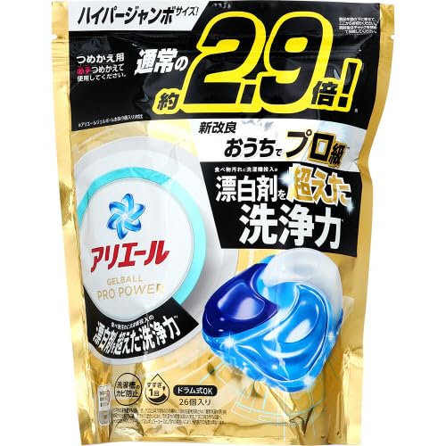 【廃盤品・新品】アリエールスポーツ　ジェルボール詰め替え26個✖️2 (全52個) Amazon | アリエール スポーツ ジェルボール 洗濯洗剤 詰め替え