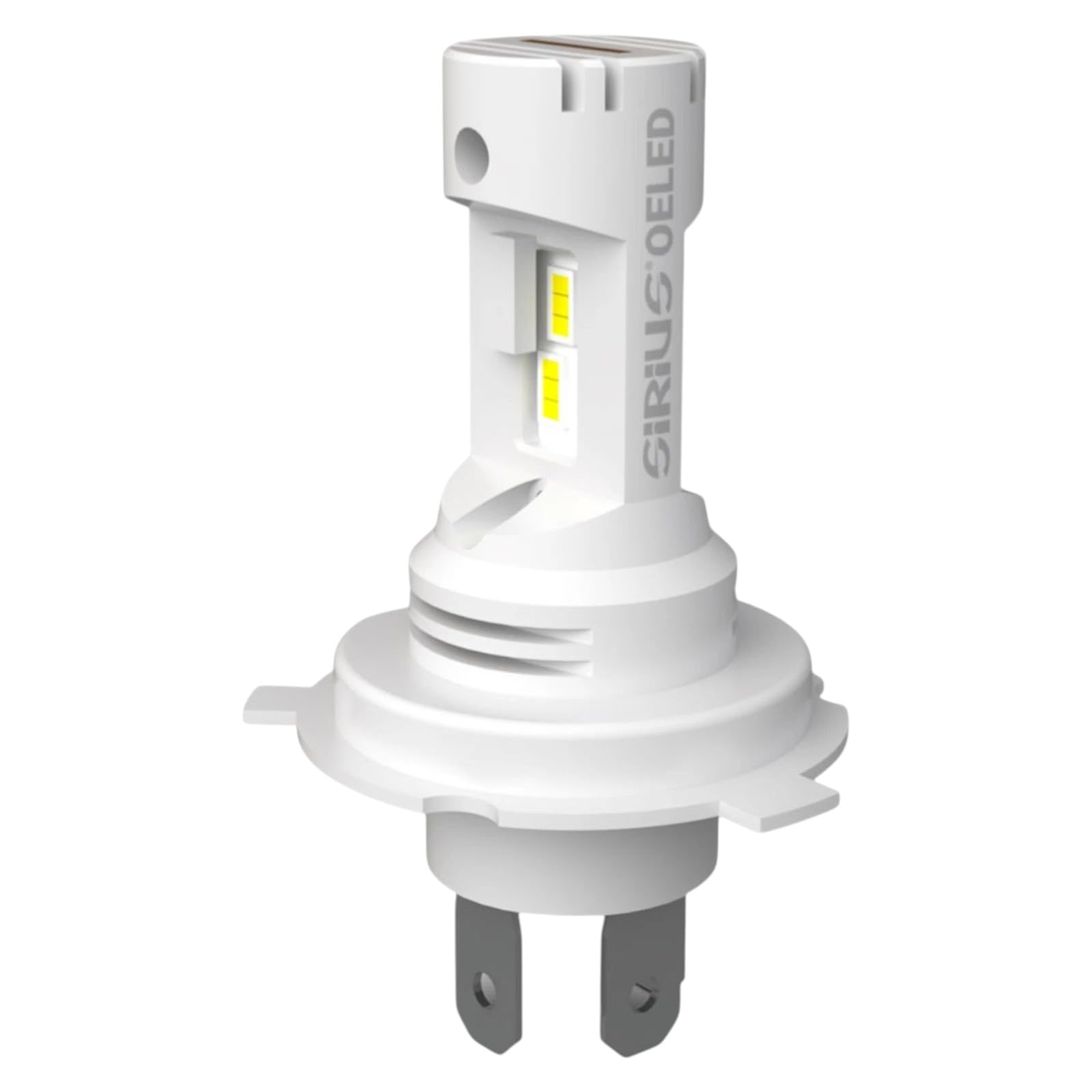 Sirius Coppia Lampadine LED H4 H19 12V 6000K, Kit Luci per Fari Anteriori - Compatibile, Non Originale