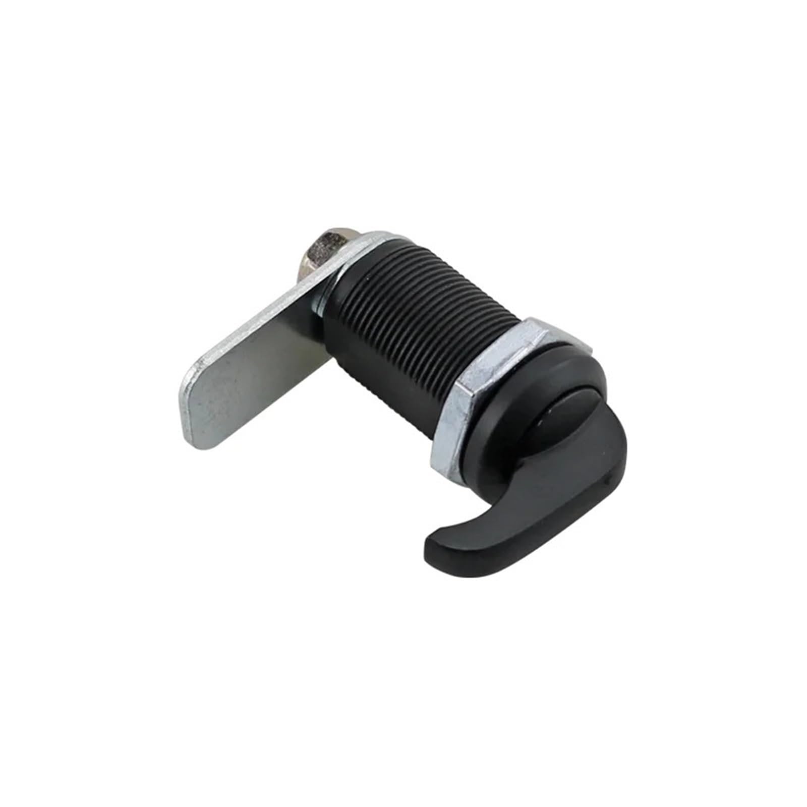 WPOIYHGBY Zinc Alloy Rotary Cylinder Lock Handle Type Latch for Switch Cabinet Door and Electric Box 1Pcs