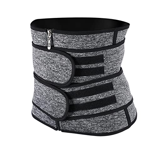 Faja lumbar femenina transpirable con cremallera y soporte miniatura 1