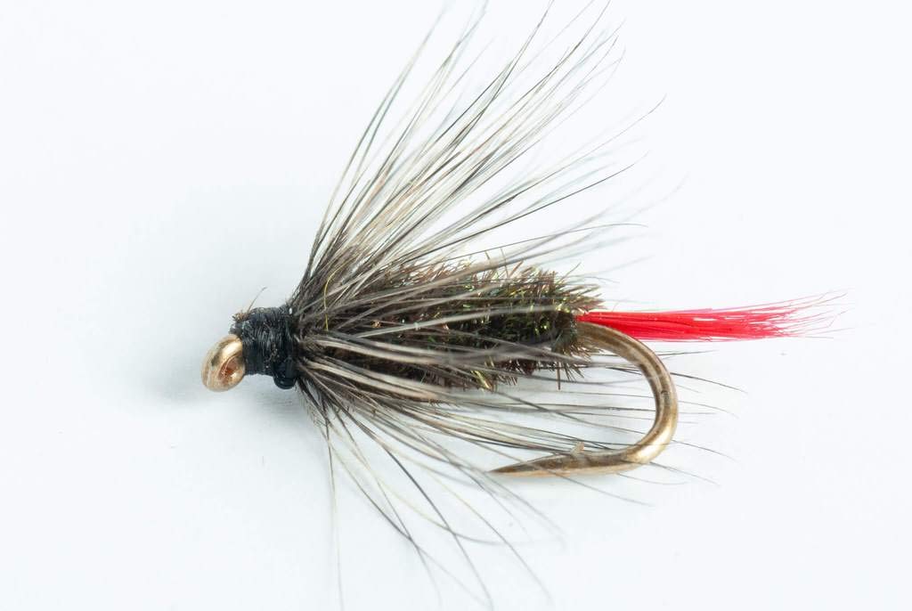 Blue Wing Olive Gray Hackle Wet Fly, 6-Pack (14)
