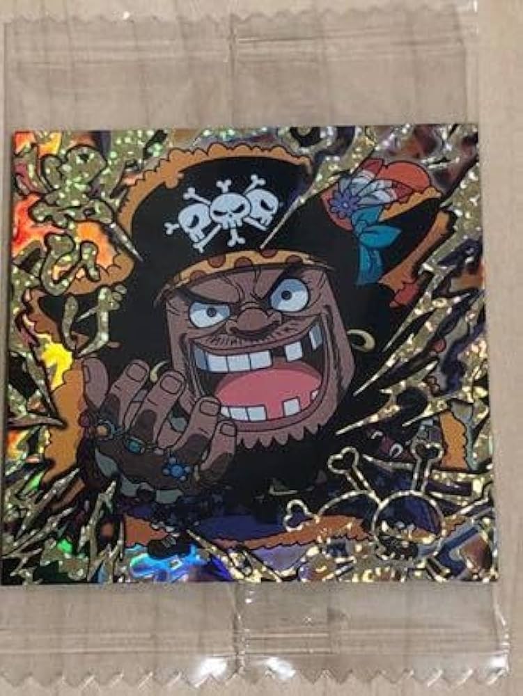 新品　にふぉるめーしょん創　ワンピース ティーチ　バギー　ウエハースシール付き にふぉるめーしょん ワンピース大海賊シールウエハース｜発売日