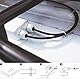 Solar Dachdurchführung 2-Fach Wasserdichte Solar Kabeldurchführung Dachdurchführung Wohnmobil Kabelaußendurchmesser 3-12mm für Wohnmobil Camper Caravan Boot Solar (Weiß)