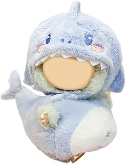 Anuncio patrocinado: HAMKU Ropa de muñeca de 17 cm, Adecuada para muñecas labubu de 17 cm, Forma de tiburón( sin muñeca