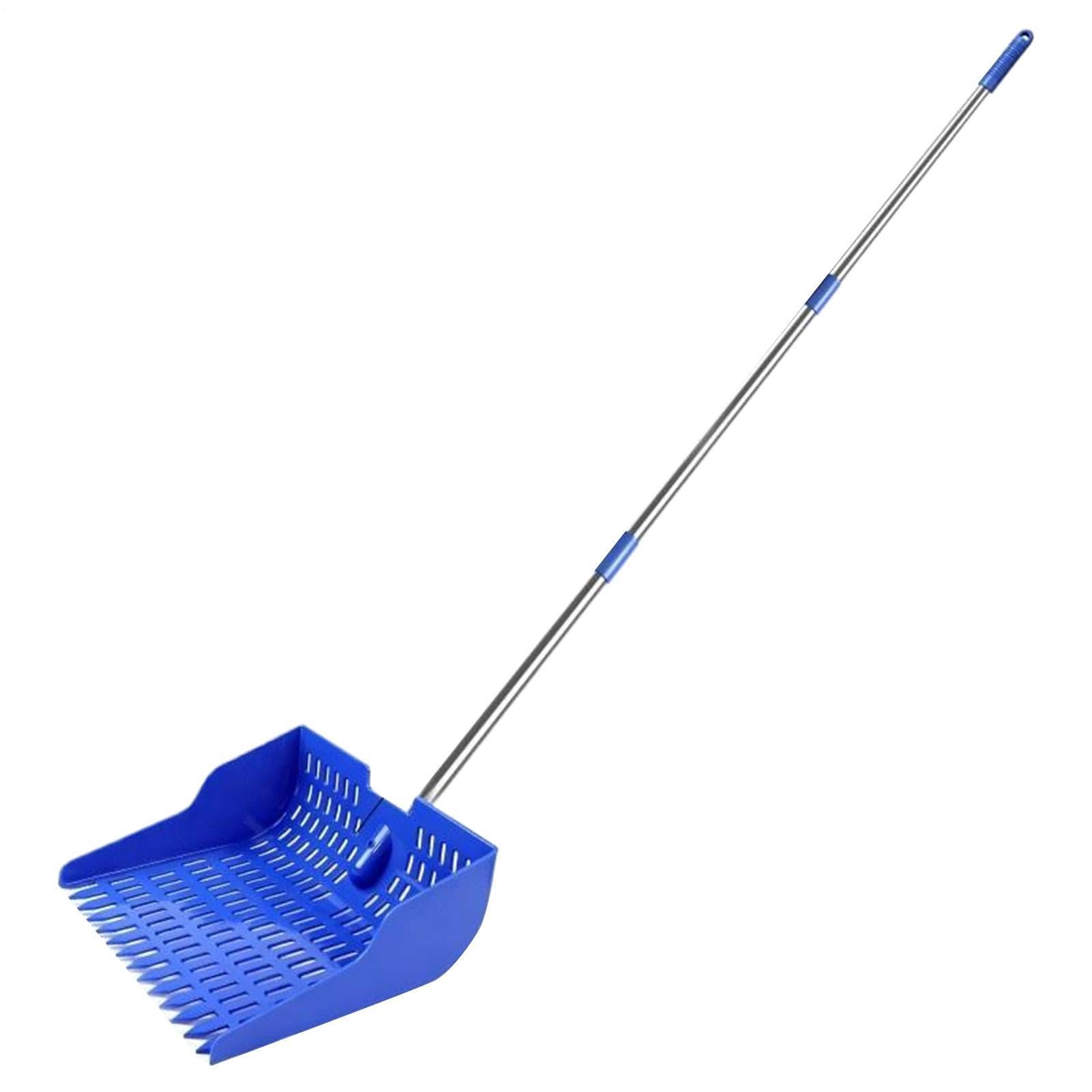 Ramasse-crotte Antirouille Facile à Ergonomique Détachable | Pelle Tamisante pour Déchets d'Animaux Domestiques pour le Jardin Ferme le Patio Pelouse, la Maison Outil Nettoyant