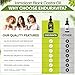 Jamaican Black Castor Oil,100% Pure and Natural Cold Press Organic Castor Oil for Hair Growth, Eyebrow Care, Skin Care, Body Care, Thicker Eyelashes and Eyebrows, Nourishes and Hydrates Hair 2.02 FlOz