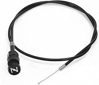 Motorcycle Push Pull Choke Control Cable, Choke Throttle Cable, ATV Carburetor Choke Cable, Damper Line Wire Compatible for Yamaha, Compatible for Honda, Compatible for Suzuki 50PY PW50
