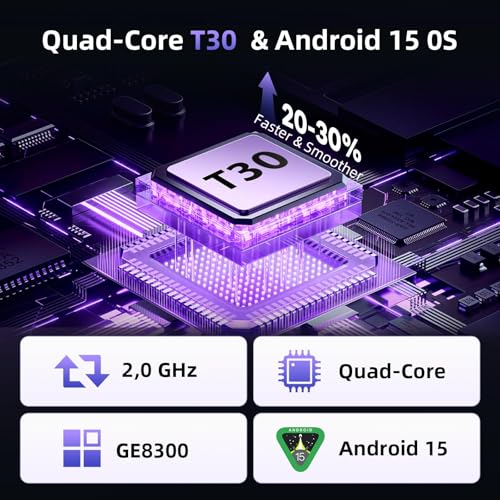 Image of 10 Inch Tablet, Android 15 Tablets with case, 18 GB RAM + 128 GB ROM(Expand to 1TB), Octa-Core, 1280x800 IPS HD Touchscreen, 5MP+8MP Dual Camera, BT5.0, 6000mAh, Widevine L1