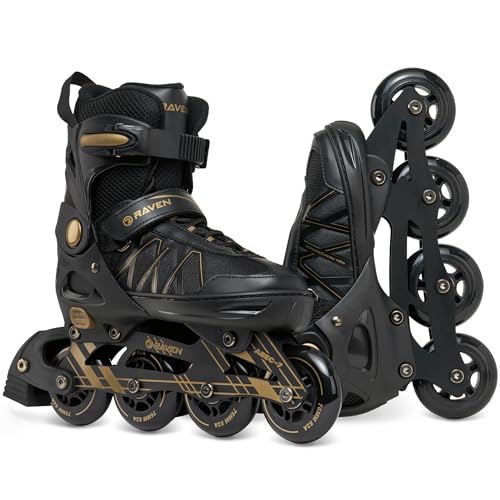 Miniatura 4 de Raven Roller En Línea Experto Del 43 Al 46 Adulto Niño Oro Mixto Talla Ajustable Raven Adulto Niño Mixto Modificable