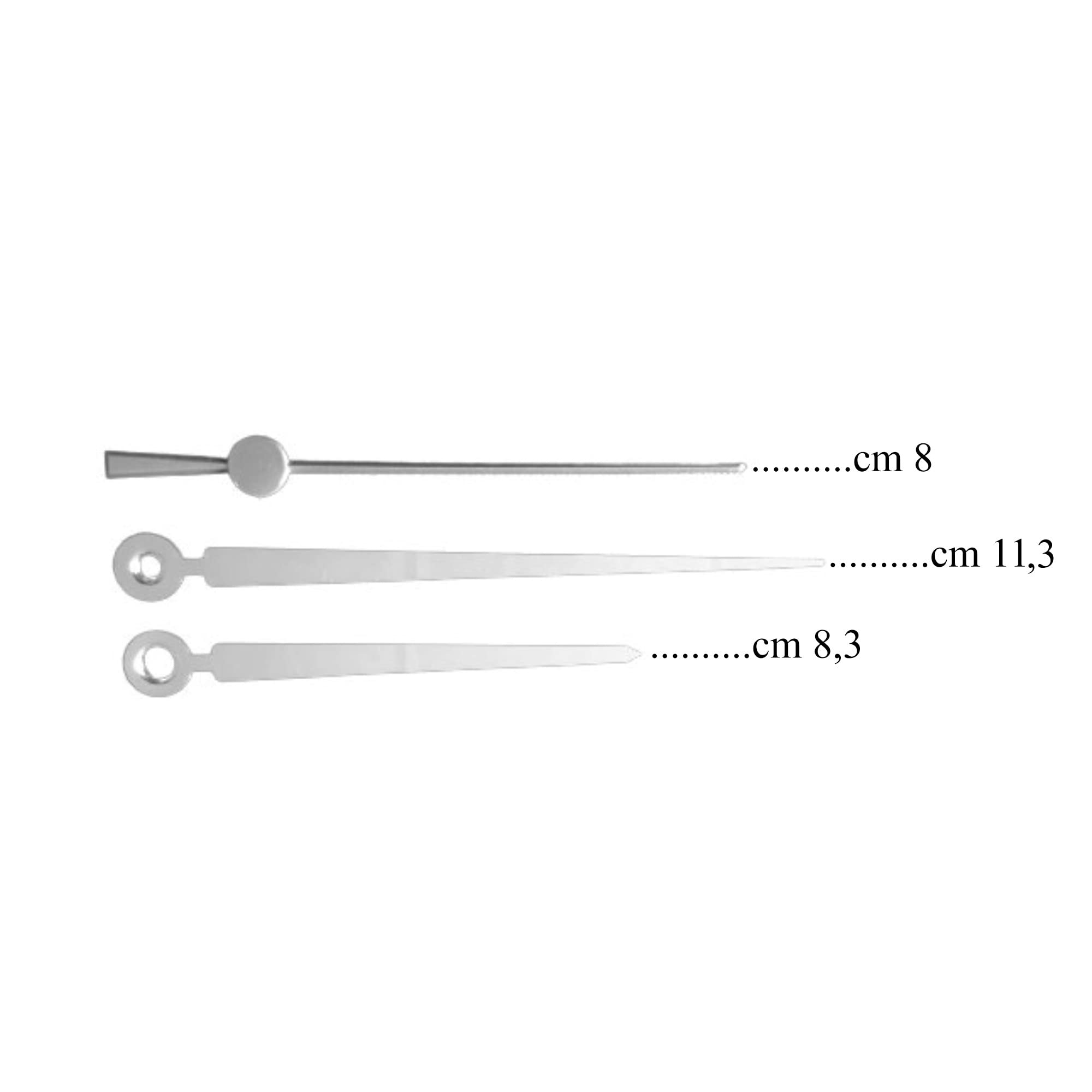Movimento Orologio Da Parete Fai Da Te - Kit Completo Con Lancette Cromate E Meccanismo Silenzioso, Ideale Per Hobby E Riparazioni - Foto 11