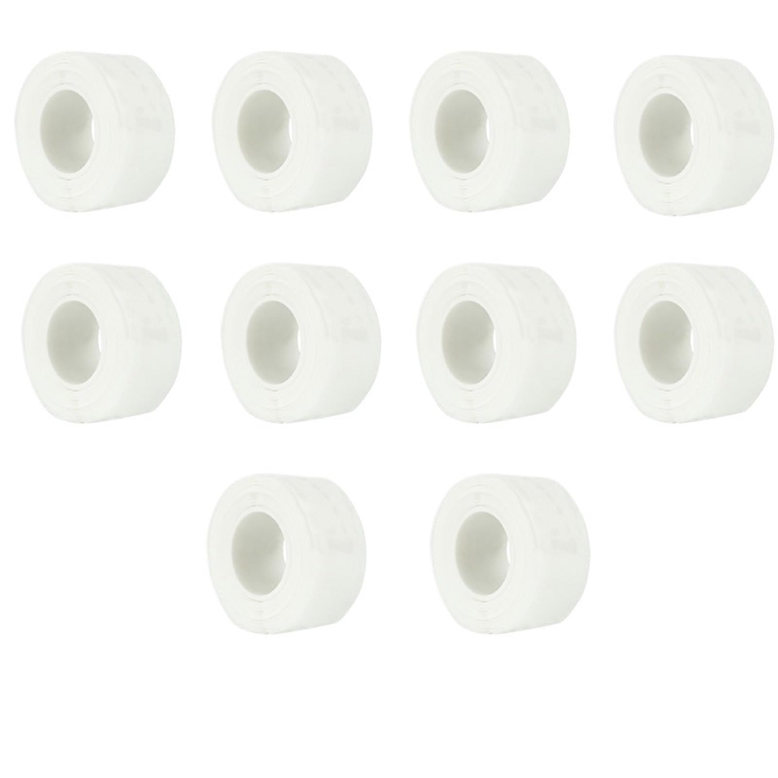 Nastro isolante in gomma siliconica per riparazion Nastro in silicone Multi 1-3.0m HVIns CS SelfFuse WP Riparazione tubi 1-3-5-10R(White-10rolls,3.0M)