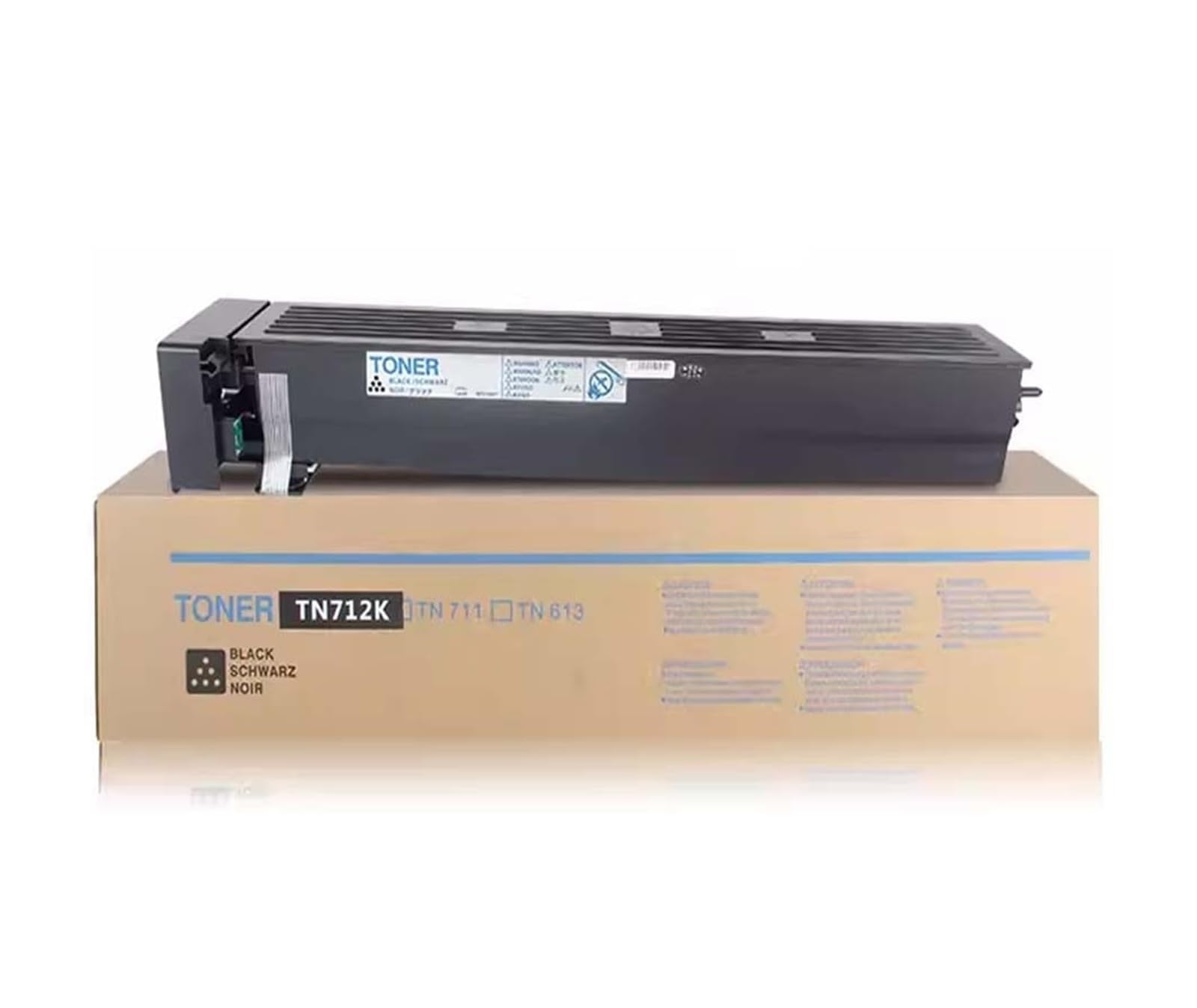 TN712 Toner Compatibile con Konica Compatibile con Minolta Bizhub 654