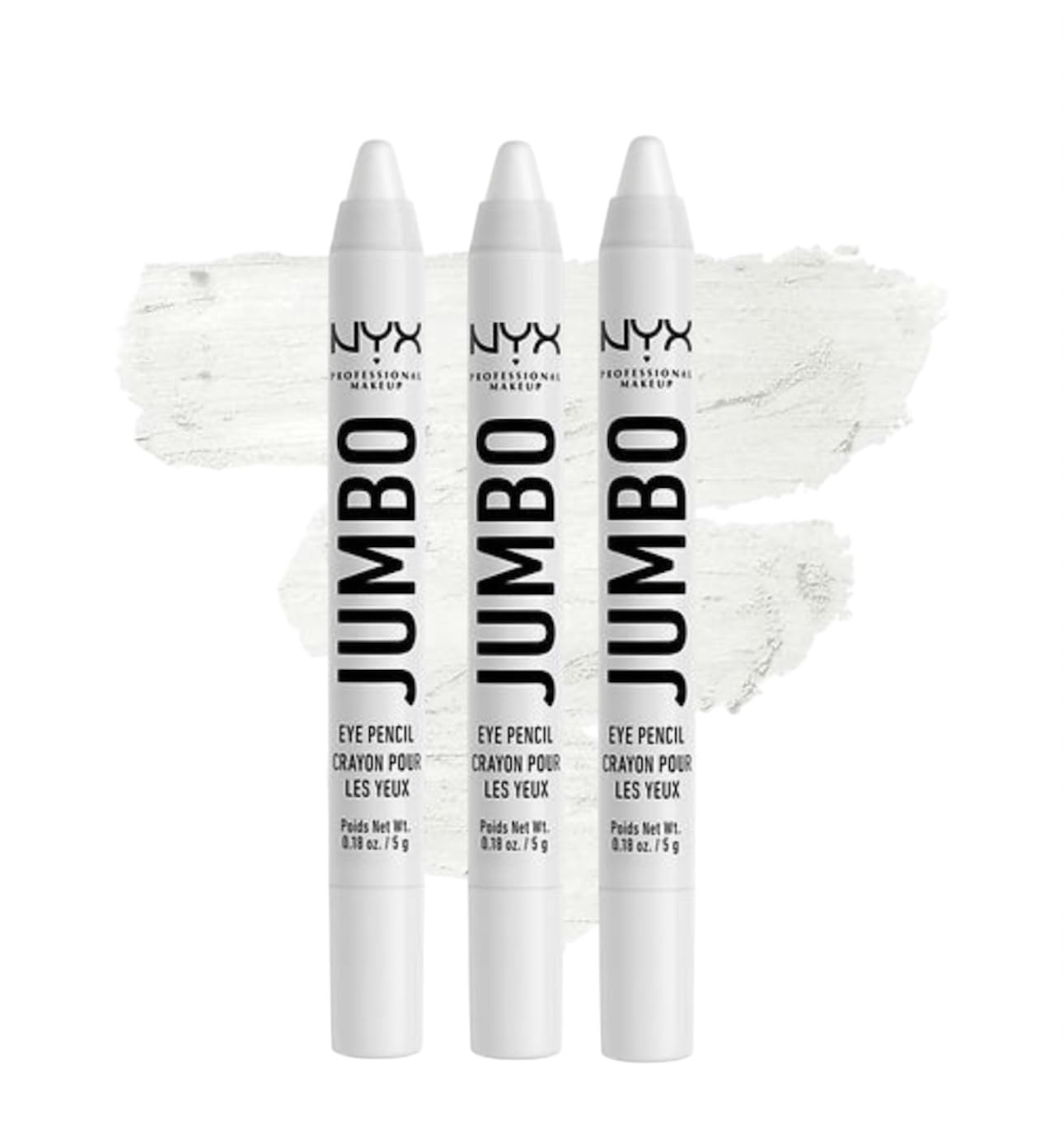 Nyx Jumbo Eye Pencil 604 Milk 3pack