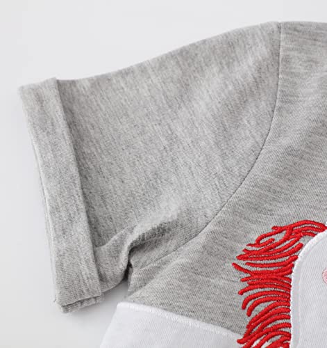 Toddler Girl Summer Tulle Dress Cute Cartoon Pattern Cotton Dress Sequins Stripe Daily Baby Girl Casuals Dress3