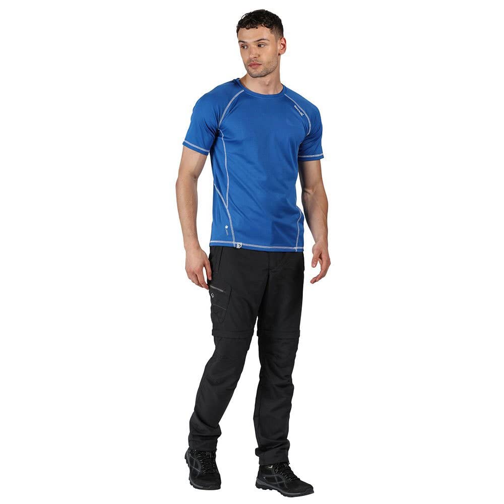 Regatta Pantalon Technique Léger et Sec Rapidement avec Jambes Dézipables Leesville - Court - Trousers - Pantalon Technique léger et Sec Rapidement avec Jambes dézipables Leesville - Court - Homme