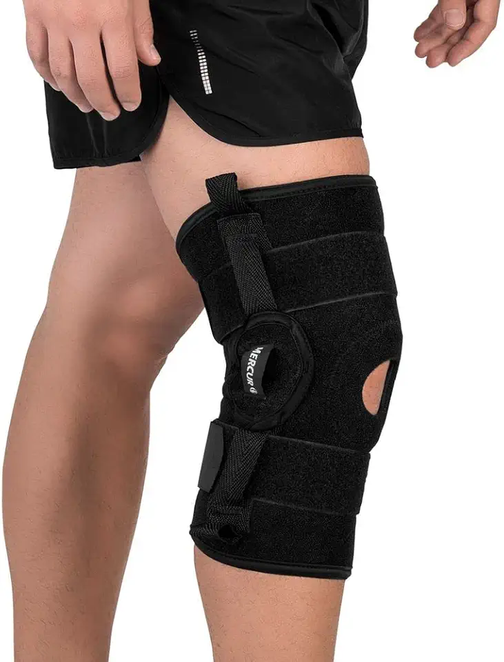 ÓRTESE PARA JOELHO COM DOBRADRADICAS METALICAS BC0033 MERCUR